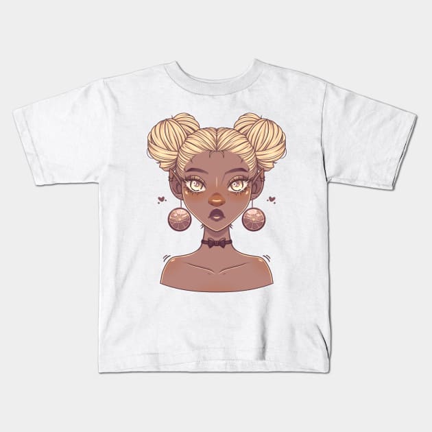 Alicia Kids T-Shirt by PeppermintKamz